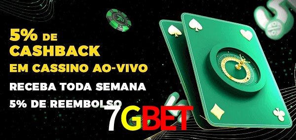 Promoções do cassino ao Vivo 7Gbet